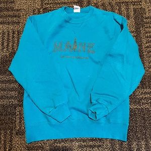 Large Maine Champion Hoodie